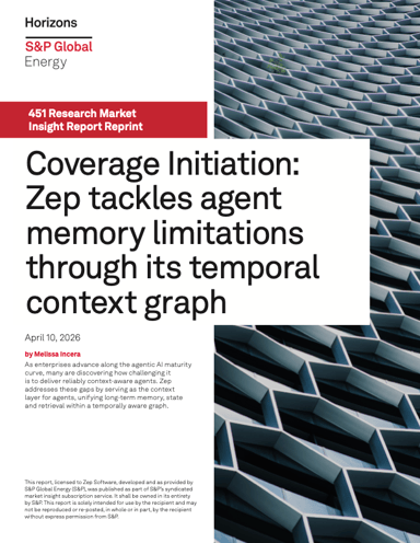 S&P Global Market Intelligence report on Zep — front cover