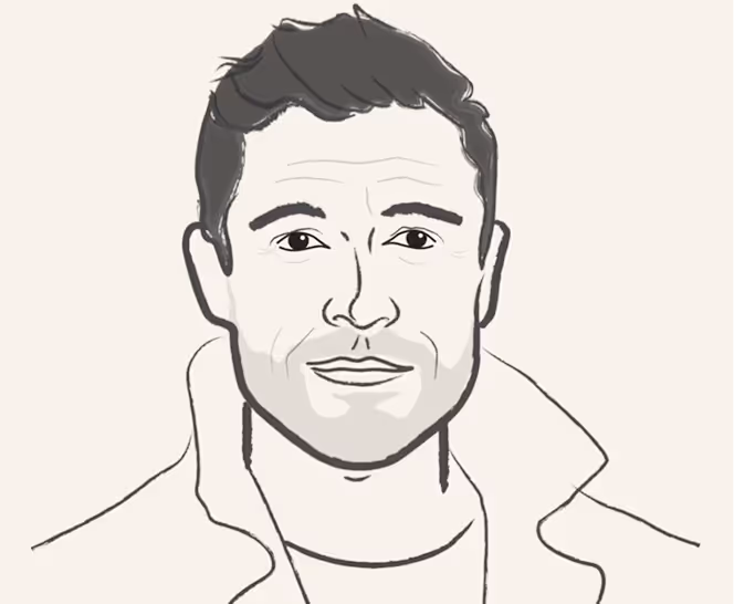 Man Character Graphic
